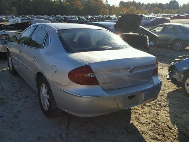 2G4WD562151253162 - 2005 BUICK LACROSSE C SILVER photo 3