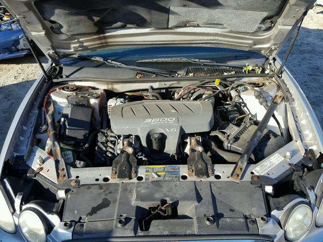 2G4WD562151253162 - 2005 BUICK LACROSSE C SILVER photo 7