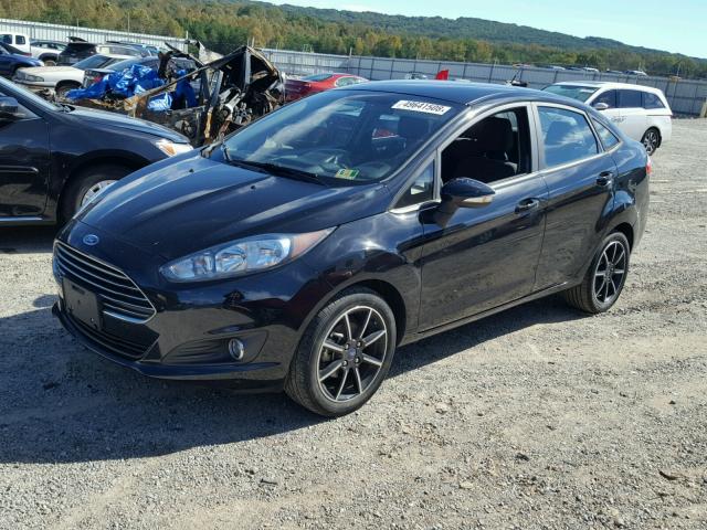 3FADP4BJ3GM107096 - 2016 FORD FIESTA SE BLACK photo 2