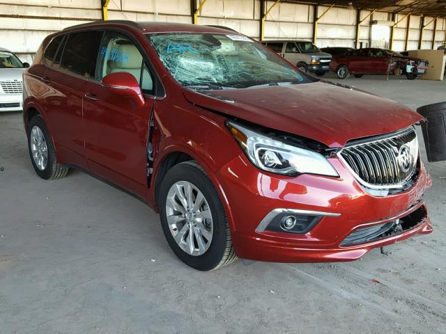 LRBFXBSA3HD144040 - 2017 BUICK ENVISION E RED photo 1