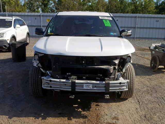 1FM5K8AR0GGA37168 - 2016 FORD EXPLORER P WHITE photo 9