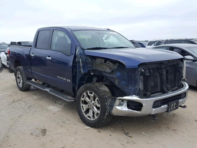 1N6BA1F26GN513039 - 2016 NISSAN TITAN XD S BLUE photo 1