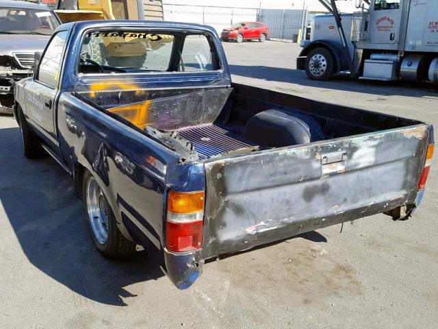 4TARN81A8PZ155735 - 1993 TOYOTA PICKUP 1/2 BLUE photo 3