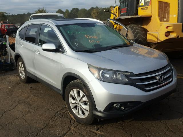 5J6RM3H73CL046935 - 2012 HONDA CR-V EXL SILVER photo 1