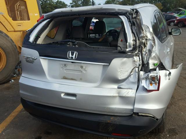 5J6RM3H73CL046935 - 2012 HONDA CR-V EXL SILVER photo 10