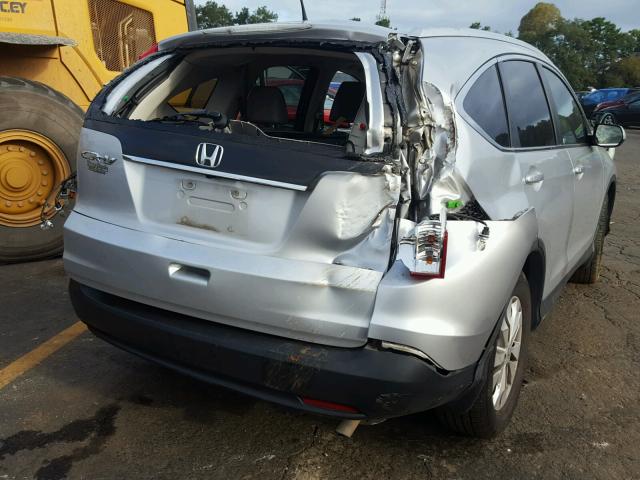 5J6RM3H73CL046935 - 2012 HONDA CR-V EXL SILVER photo 4