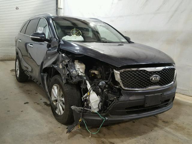 5XYPGDA32JG409333 - 2018 KIA SORENTO LX GRAY photo 1