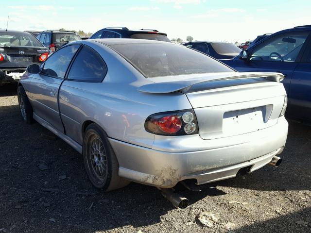 6G2VX12U96L838470 - 2006 PONTIAC GTO SILVER photo 3