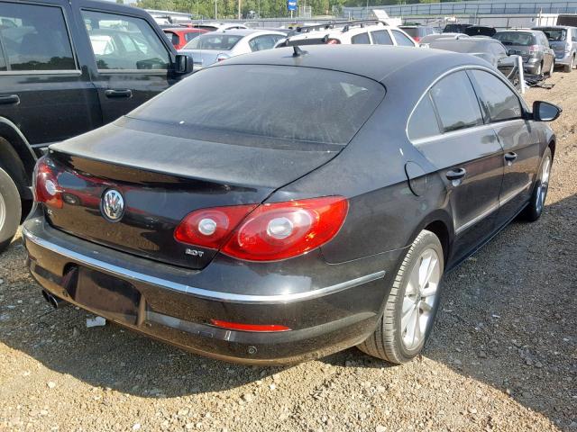 WVWHN7AN6AE542134 - 2010 VOLKSWAGEN CC LUXURY BLACK photo 4