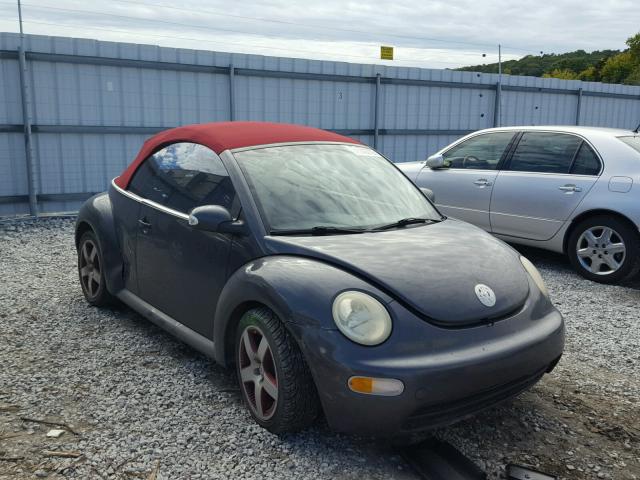 3VWCM31Y45M351809 - 2005 VOLKSWAGEN NEW BEETLE GRAY photo 1