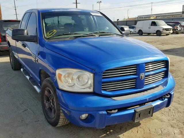 3D7KR28A57G785294 - 2007 DODGE RAM 2500 S ლურჯი ფოტო 1