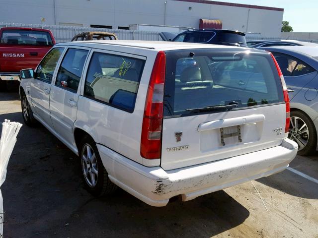 YV1LW56D3Y2669313 - 2000 VOLVO V70 GLT WHITE photo 3