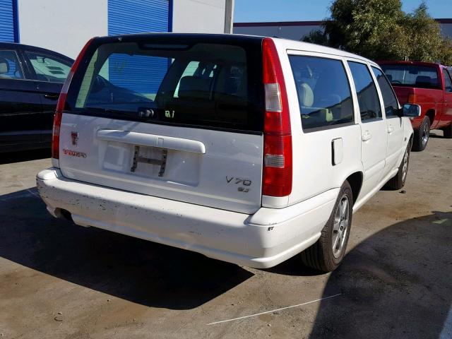 YV1LW56D3Y2669313 - 2000 VOLVO V70 GLT WHITE photo 4