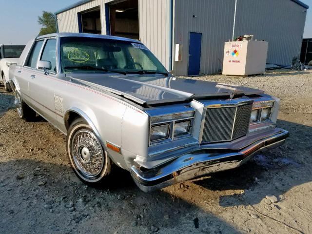 1C3BF66P6HX767034 - 1987 CHRYSLER FIFTH AVEN SILVER photo 1