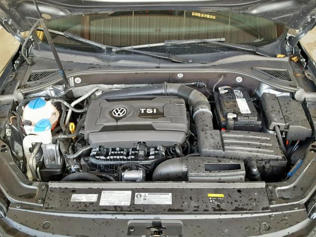 1VWDT7A34HC033598 - 2017 VOLKSWAGEN PASSAT R-L CHARCOAL photo 7