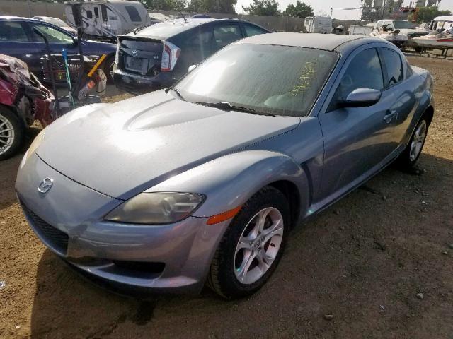 JM1FE17NX40138394 - 2004 MAZDA RX8 SILVER photo 2