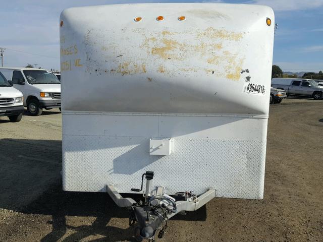 1WC200E2417006764 - 2001 WELLS CARGO TRAILER WHITE photo 7