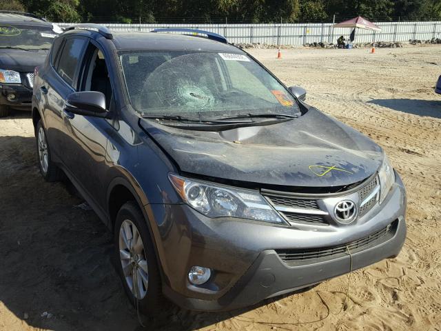 2T3YFREV1FW227616 - 2015 TOYOTA RAV4 LIMIT GRAY photo 1