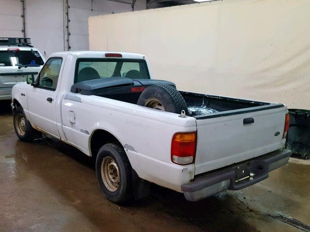 1FTYR10C4XPB91447 - 1999 FORD RANGER WHITE photo 3