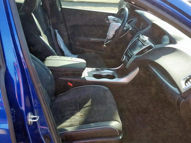 19UUB2F64JA011860 - 2018 ACURA TLX TECH+A ლურჯი ფოტო 5