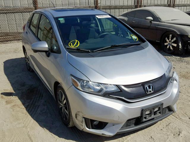 3HGGK5H80FM721698 - 2015 HONDA FIT EX SILVER photo 1