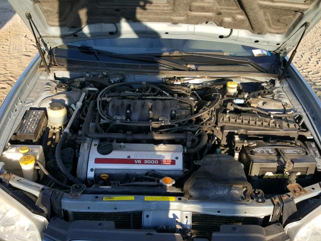 JN1CA31D11T623126 - 2001 NISSAN MAXIMA GXE BLUE photo 7