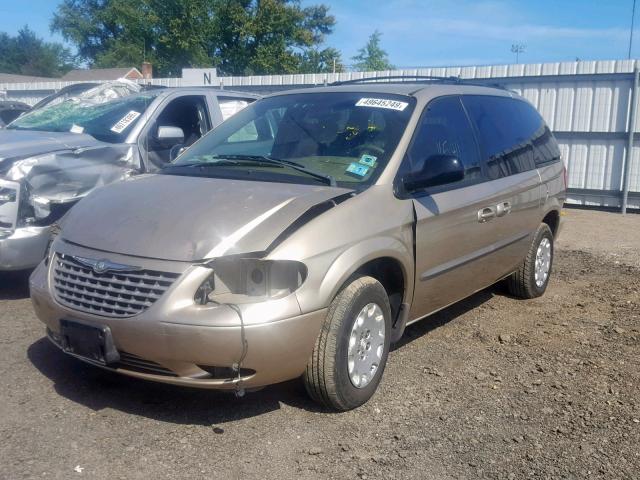 1C4GJ45302B669804 - 2002 CHRYSLER VOYAGER LX GOLD photo 2