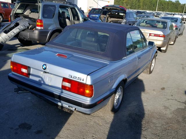 WBABB1314NEC05473 - 1992 BMW 325 IC BLUE photo 4