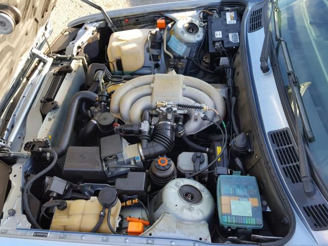 WBABB1314NEC05473 - 1992 BMW 325 IC BLUE photo 7