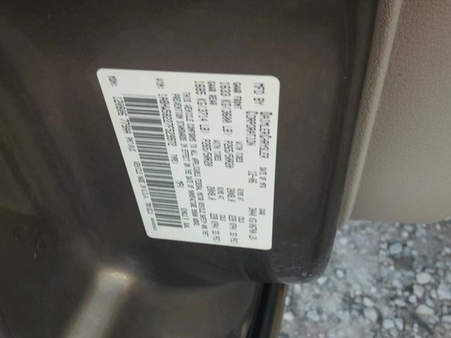 1A8HW58227F529972 - 2007 CHRYSLER ASPEN LIMI 米色 照片 10