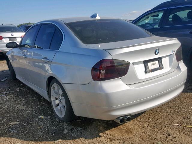 WBAVD33526KV61264 - 2006 BMW 330 XI SILVER photo 3