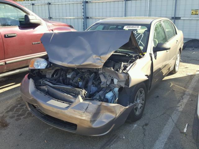 1G1ZS58F77F280605 - 2007 CHEVROLET MALIBU LS 棕色 照片 2