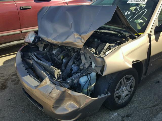 1G1ZS58F77F280605 - 2007 CHEVROLET MALIBU LS 棕色 照片 9