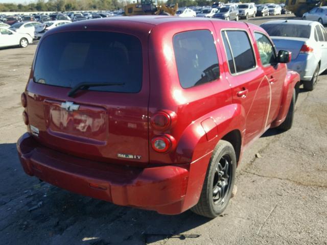 3GNBABDB9AS578886 - 2010 CHEVROLET HHR LT RED photo 4