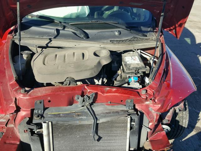 3GNBABDB9AS578886 - 2010 CHEVROLET HHR LT RED photo 7