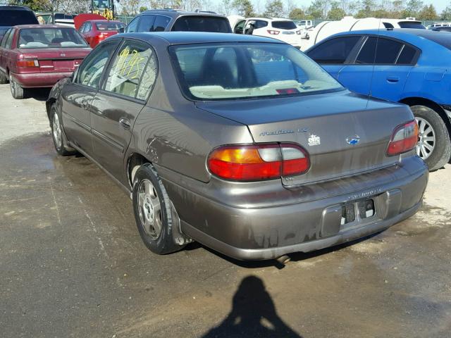 1G1NE52J32M593786 - 2002 CHEVROLET MALIBU LS GOLD photo 3