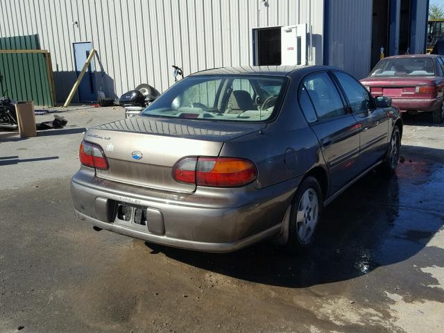 1G1NE52J32M593786 - 2002 CHEVROLET MALIBU LS GOLD photo 4
