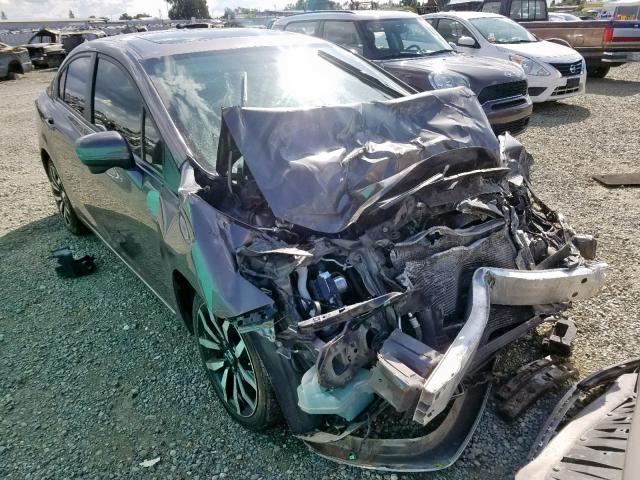 19XFB2F93EE271221 - 2014 HONDA CIVIC EXL 银色 照片 1