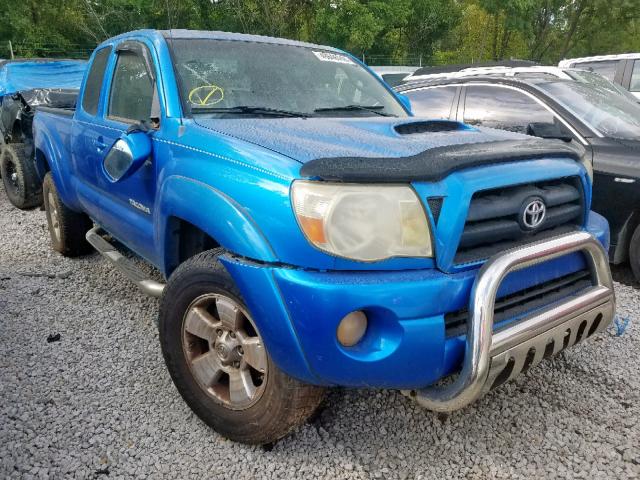 5TEUU42NX5Z091730 - 2005 TOYOTA TACOMA ACC BLUE photo 1