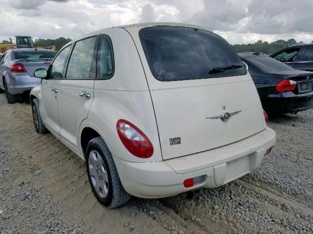 3A8FY48BX8T142041 - 2008 CHRYSLER PT CRUISER CREAM photo 3