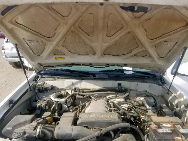 5TDZT38A34S209264 - 2004 TOYOTA SEQUOIA LI WHITE photo 7