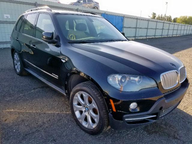 5UXFE83539L309182 - 2009 BMW X5 XDRIVE4 BLACK photo 1