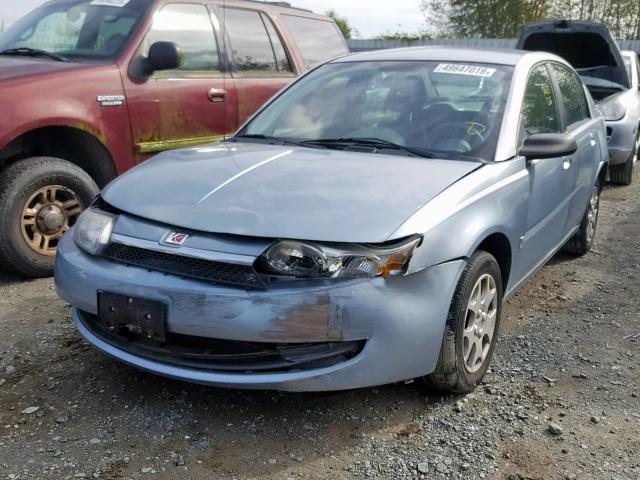 1G8AJ52F93Z131440 - 2003 SATURN ION LEVEL SILVER photo 2