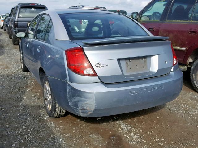 1G8AJ52F93Z131440 - 2003 SATURN ION LEVEL SILVER photo 3