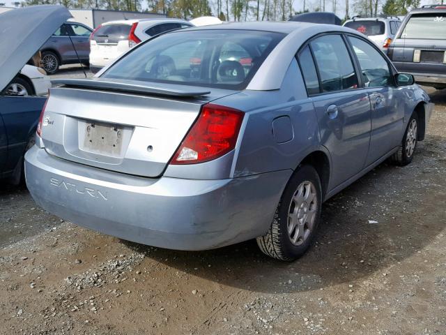 1G8AJ52F93Z131440 - 2003 SATURN ION LEVEL SILVER photo 4