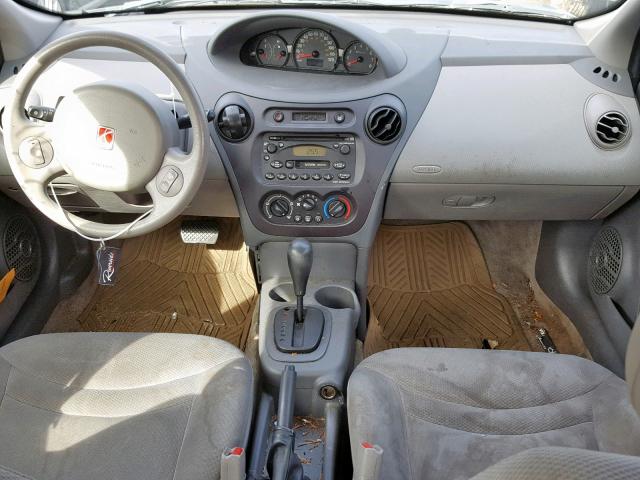 1G8AJ52F93Z131440 - 2003 SATURN ION LEVEL SILVER photo 9