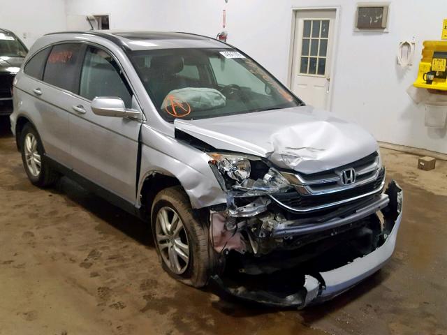 5J6RE4H79AL049547 - 2010 HONDA CR-V EXL SILVER photo 1