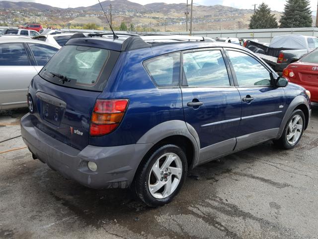 5Y2SL62803Z414479 - 2003 PONTIAC VIBE BLUE photo 4