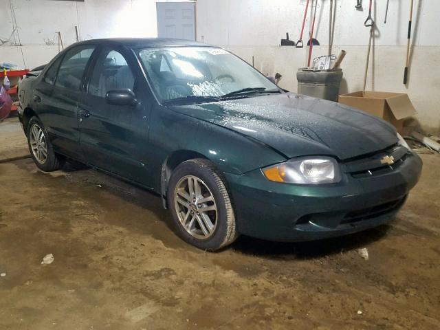 1G1JC52F247250906 - 2004 CHEVROLET CAVALIER GREEN photo 1