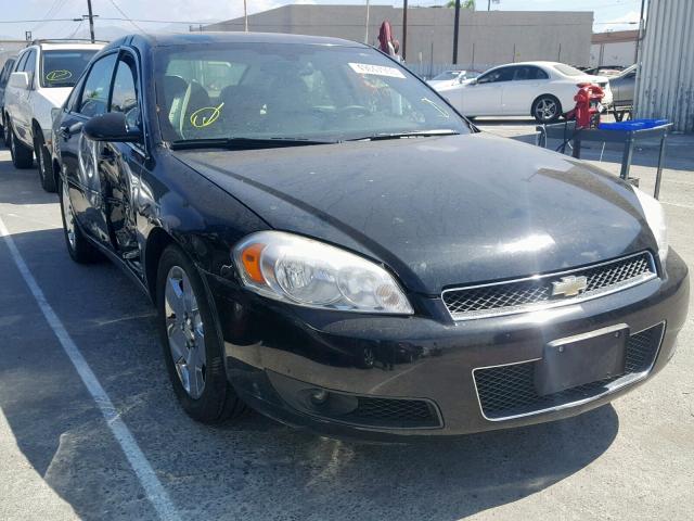 2G1WD58C889254303 - 2008 CHEVROLET IMPALA SUP შავი ფოტო 1